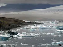 ¿Queres saber cómo suena un glaciar que se muere?