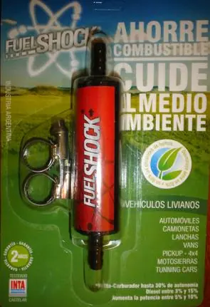 Fuel Shock: La 'baba de caracol' de los autos.