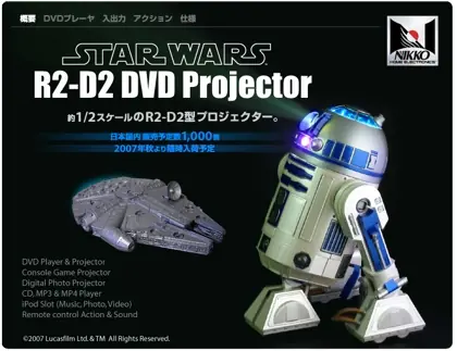 Proyector de R2-D2
