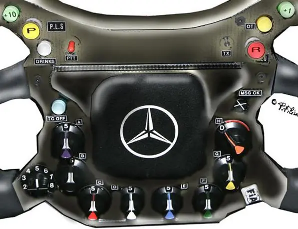 El volante de un F1..