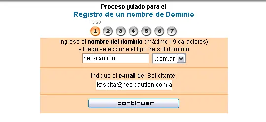 Como tener TuDominio.com.ar