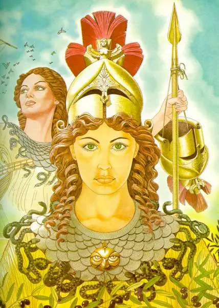 Dioses del Olimpo: Atenea