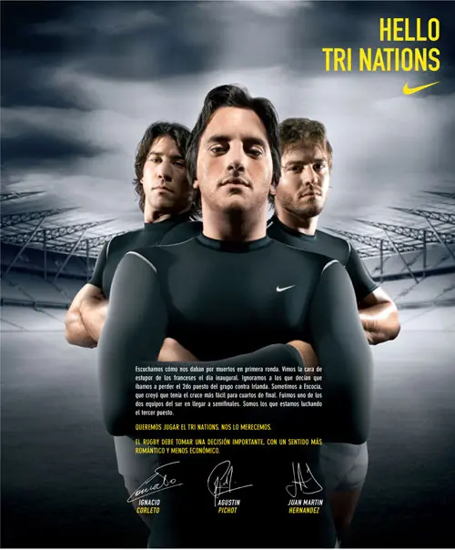 Nike: Argentina al Tres Naciones