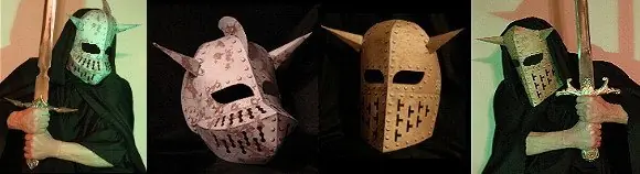 Cascos Medievales - Papercraft