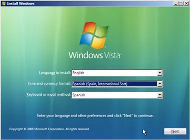Instalacion Windows Vista