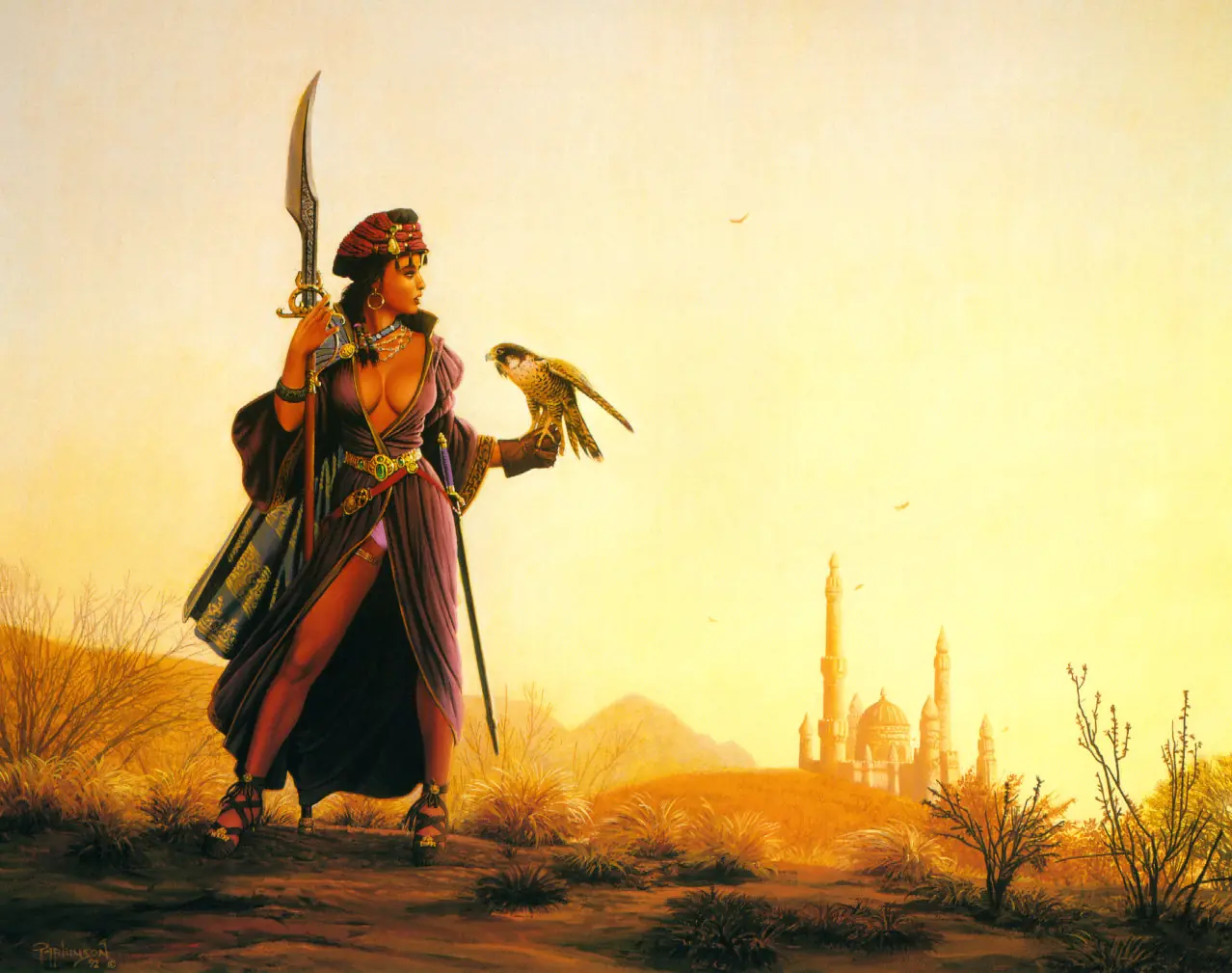 Homenaje a Keith Parkinson, [Fantasy art]