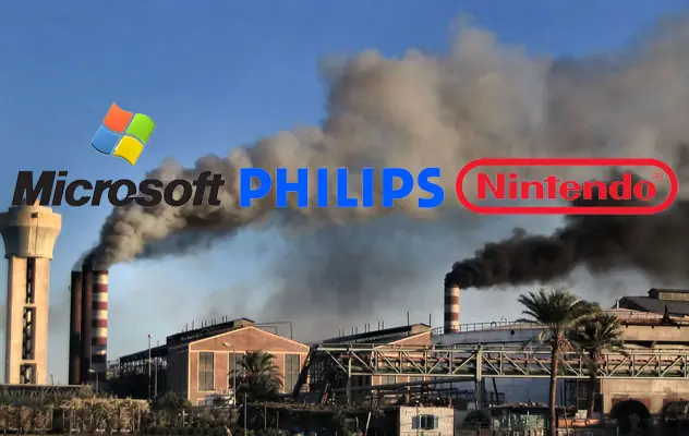 Microsoft, Philips y Nintendo son las compañías menos ecol