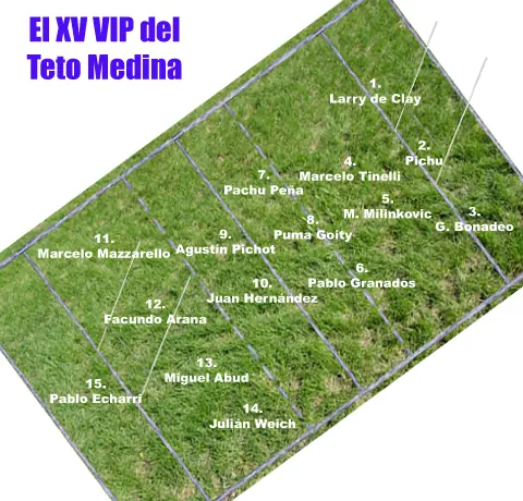 La Selección de rugby del Teto Medina