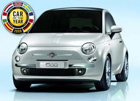 Fiat 500 Coche del año