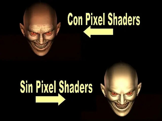 Pixel shaders y Vertex shaders
