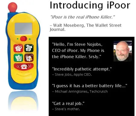 iPoor, el verdadero destructor del iPhone (muy bueno)