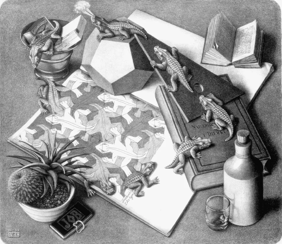 M.C. Escher : El Arte a través de la geometría