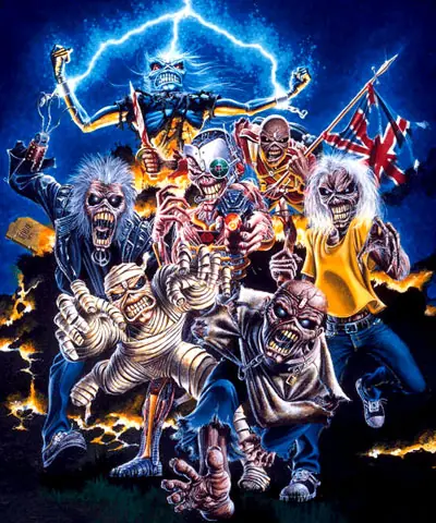 Eddie Iron Maiden By Stauffer