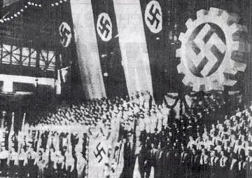 Acto Nazi en el luna park - 1939