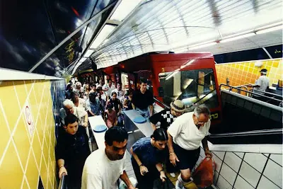 El metro Empinado