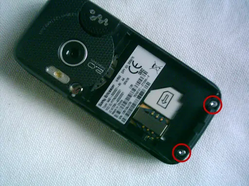 SE W850i y parecidos - Desmontar - Desarmar - Cambiar Carcas