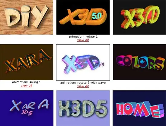 Xara 3d (Crea banner animados, letreros, banners, etc, gif y