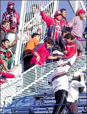 "Violencia sin fin...Futbol Argentino"