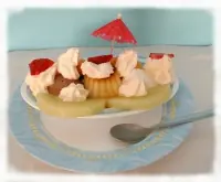Receta de Flan helado
