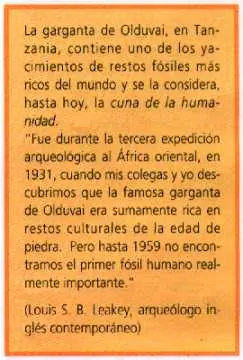 Origen y evolucion del hombre