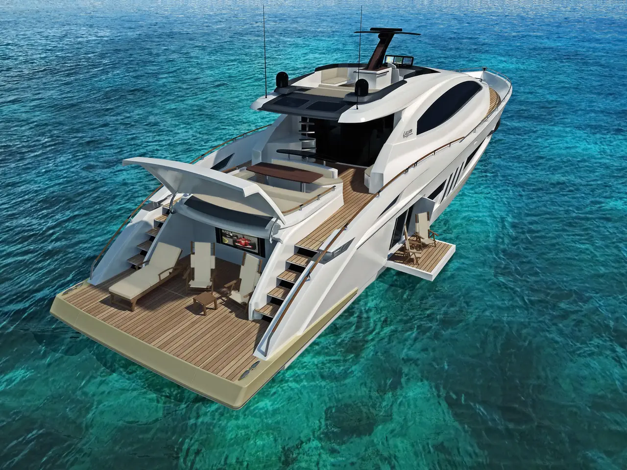 2009 Lazzara Yachts LSX