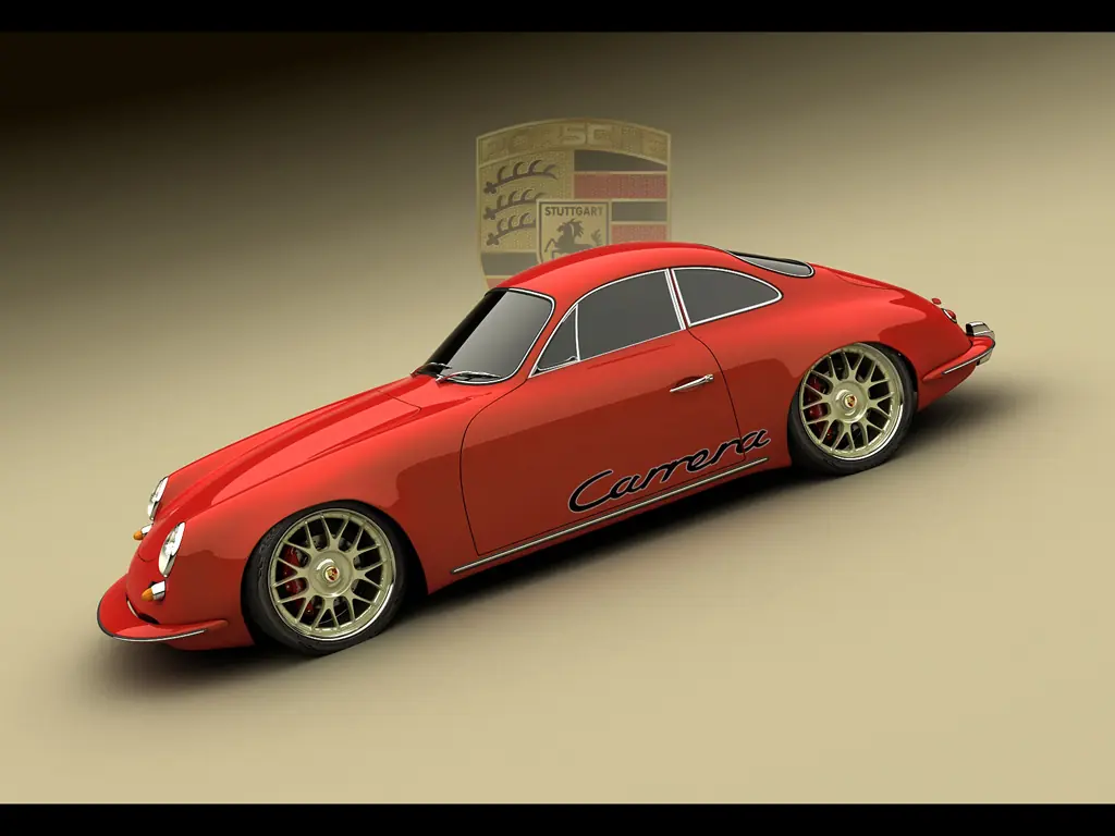 Porsche Panamera 1965 Design Concept by Bo Zolland