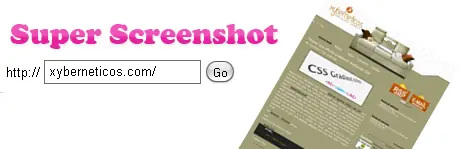 Super Screenshot - Capturas Web al instante