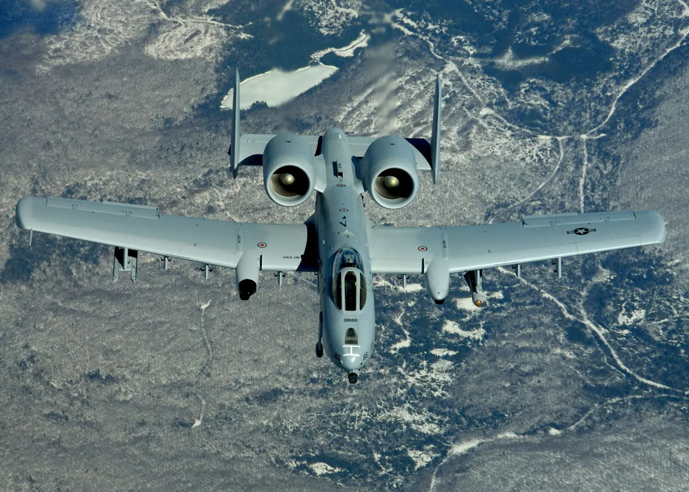 Inspección de parte de la flota de A-10