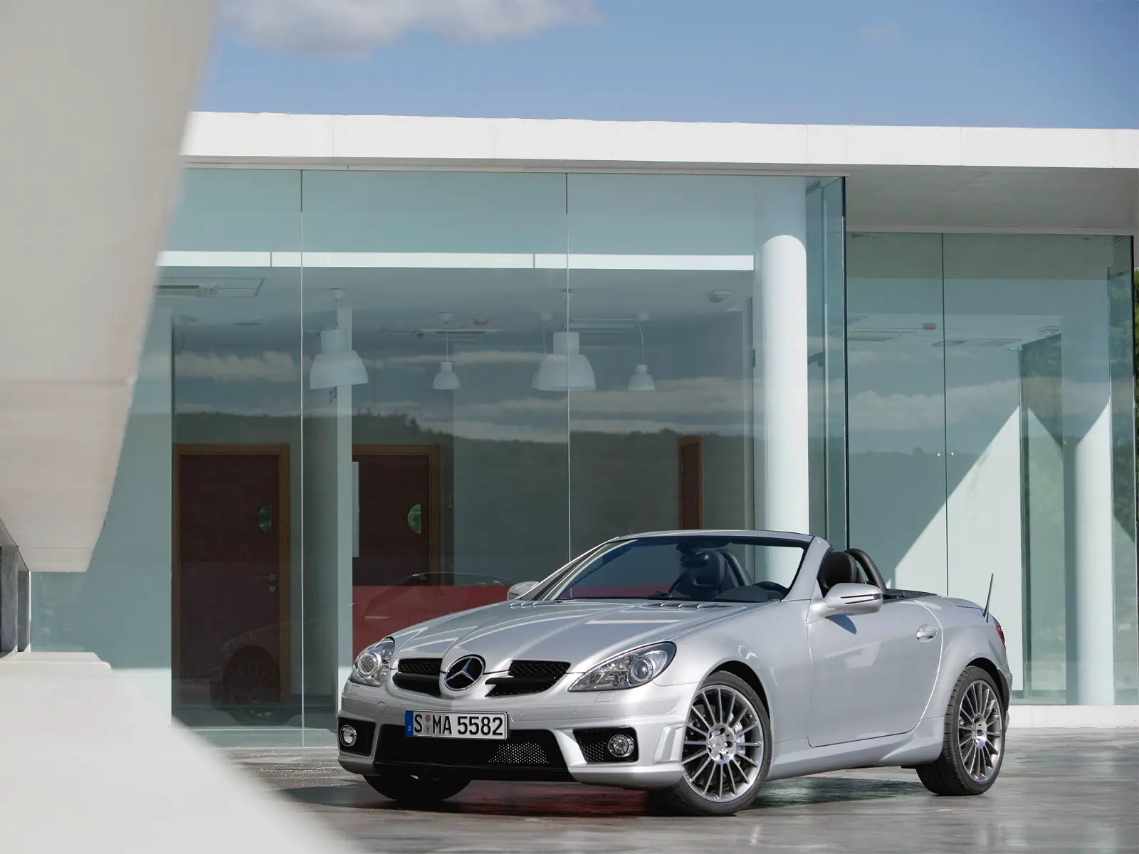 2009 Mercedes Benz SLK 55 AMG
