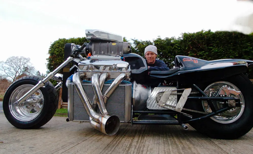 Rapom V8, una moto con mucho power..