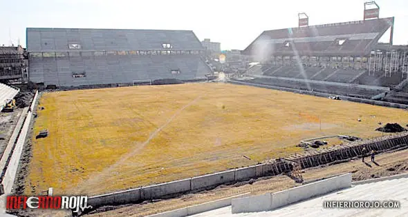 Así está el estadio de Independiente