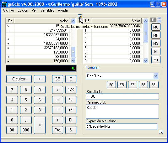 Para los que usan excel para todo