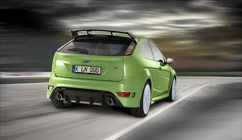 Datos y detalles del Ford Focus RS..