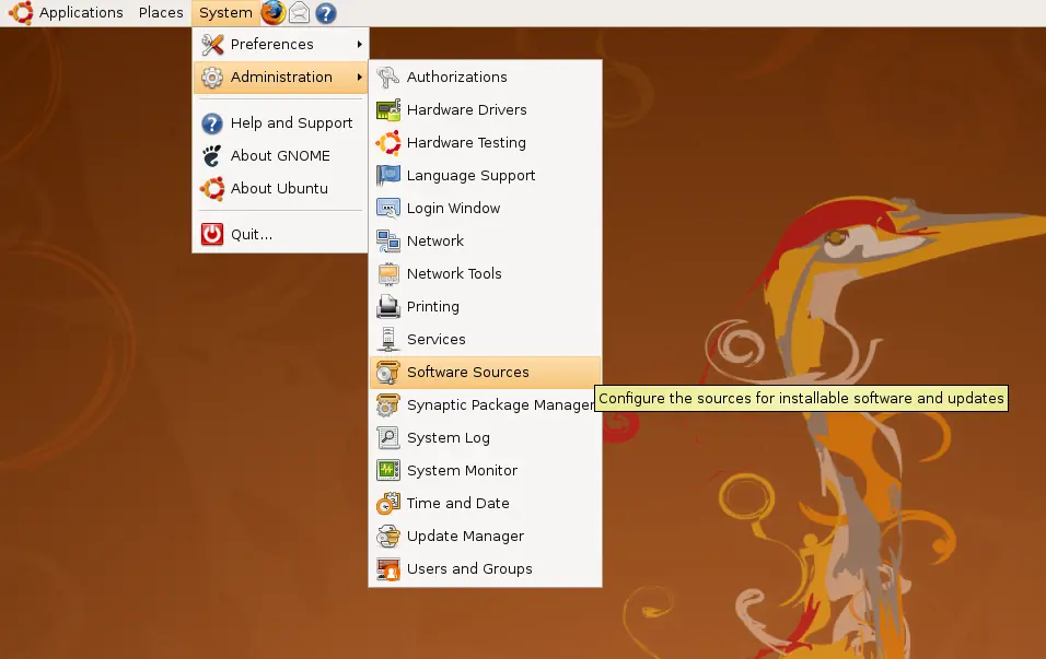 Como actualizar Ubuntu Hardy 8.04 a Intrepid 8.10