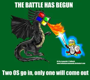 linux es una mierda comparada con windows