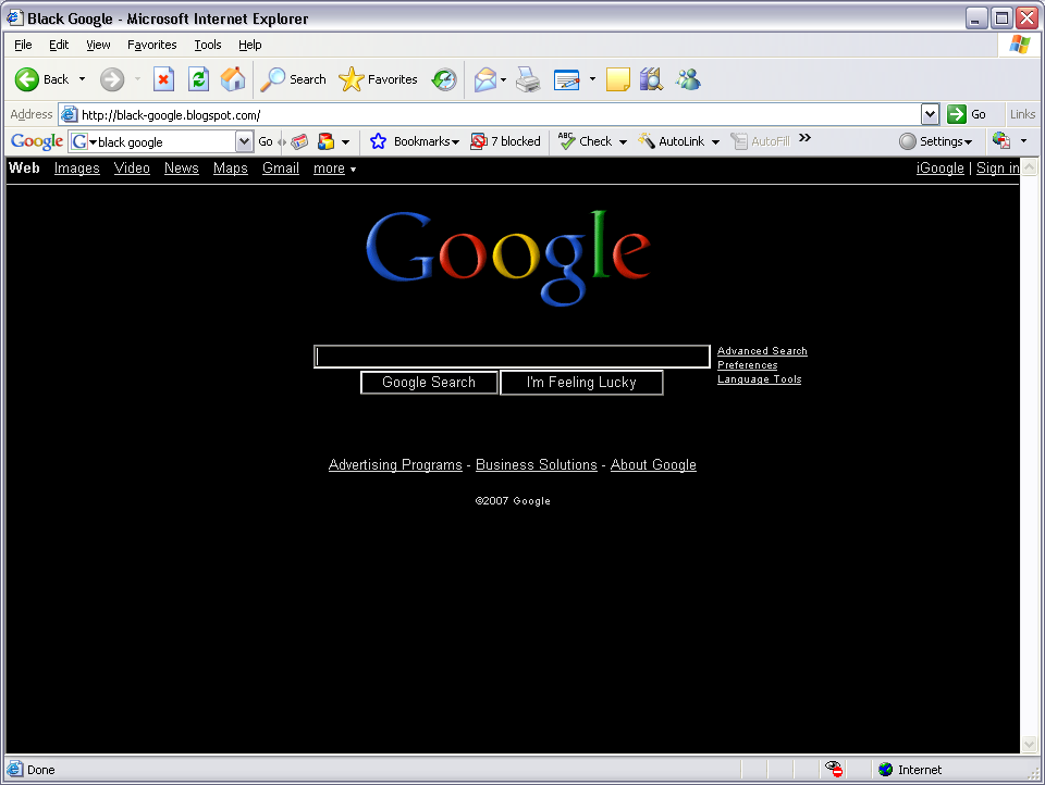 Varios googles desconocidos