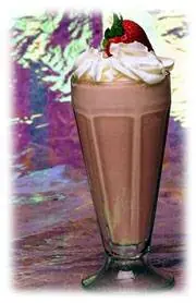 Hacete un milk shake de chocolate