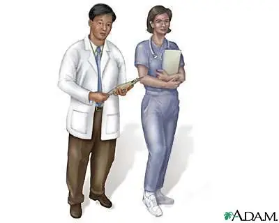 Tipos de profesionales de la salud