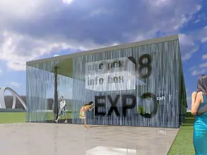 Arquitectos Diseñan un Edificio Con Paredes de "Agua