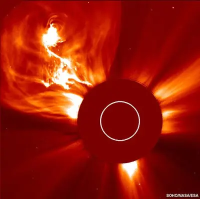 la verdad de las tormentas solares bien detallada