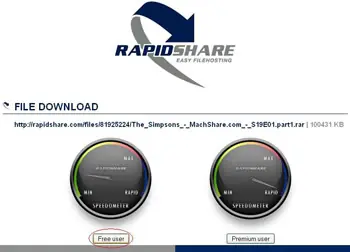 Esperar solo 1 seg. en Rapidshare (funciona)!!!