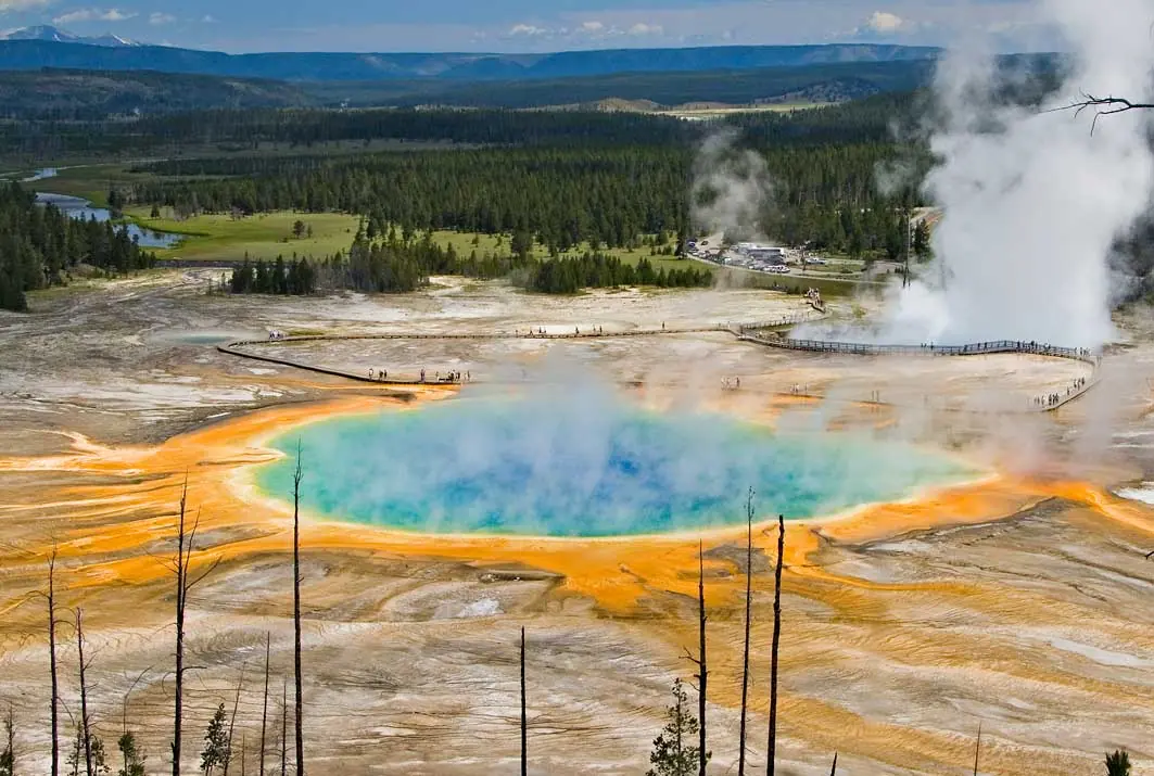Maravillas del parque Yellowstone