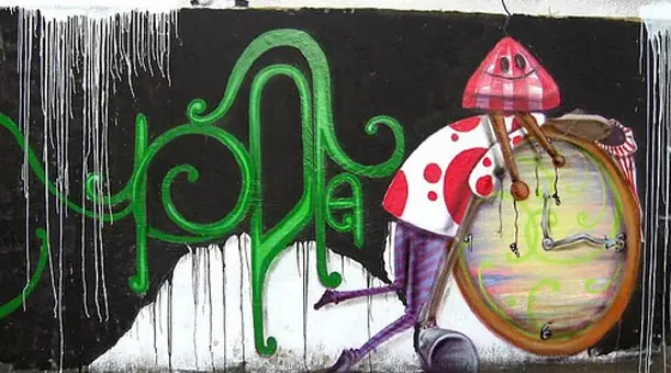 Pintando a los gritos
