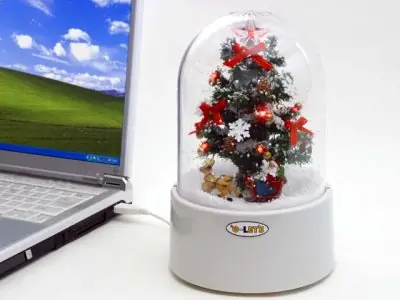 Arbolito Navideño Geek