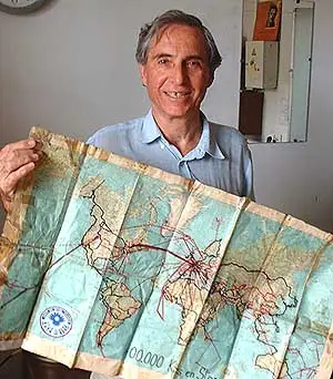Queres dar la vuelta al mundo como ellos?