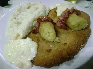 Supremas de pollo a la Maryland