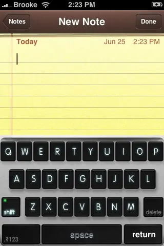 Teclado del MacBook Air en tu iPhone