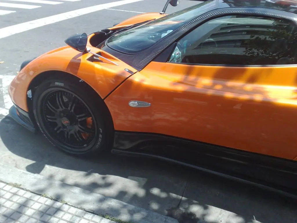 Un pagani Zonda en Argentina