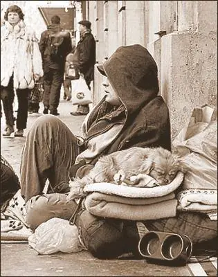 El linyera y su perro: para pensar