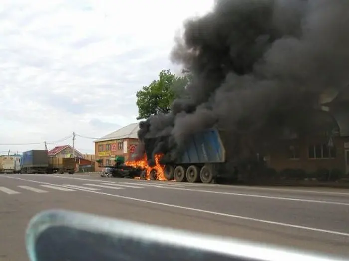 como desintegrar un camion (no cuenta el acoplado)